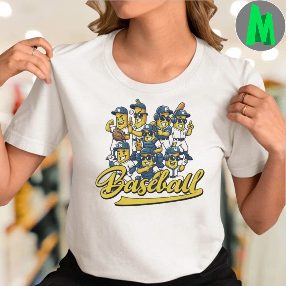 Design Bananas Baseball Team Shirt