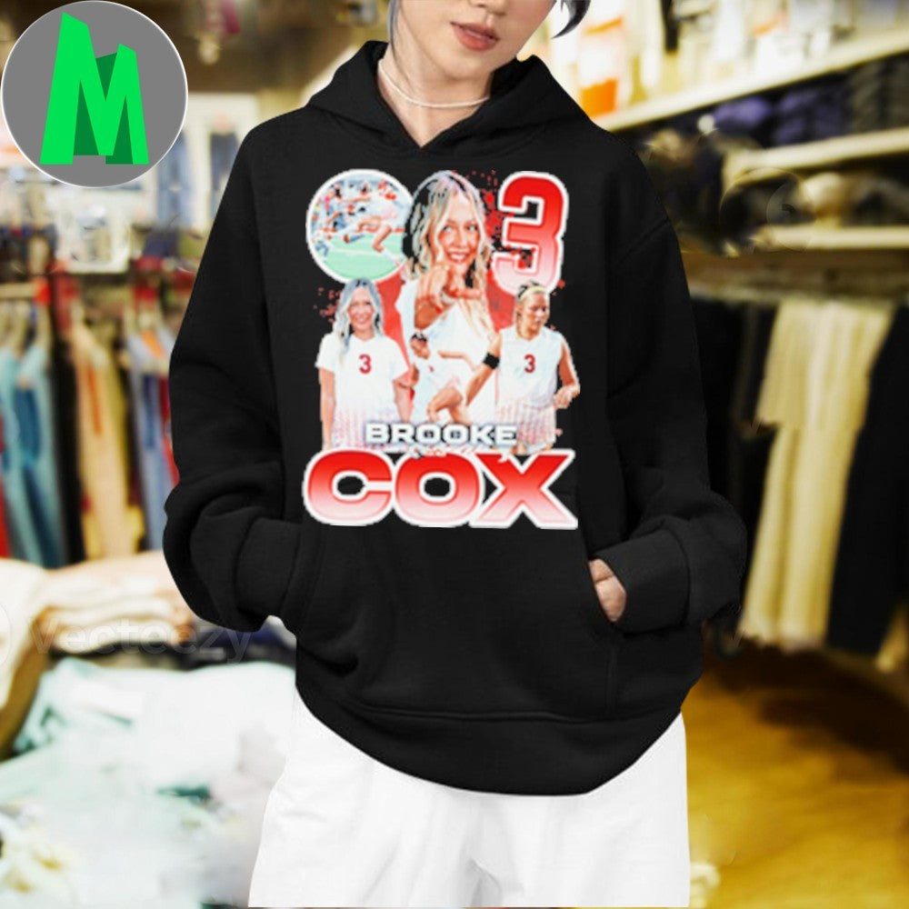 Design Brooke Cox #3 Soccer Player Graphic T-Shirt