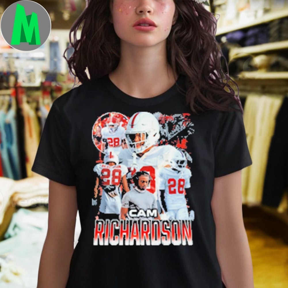 Design Cam Richardson #28 Football Player Shirt