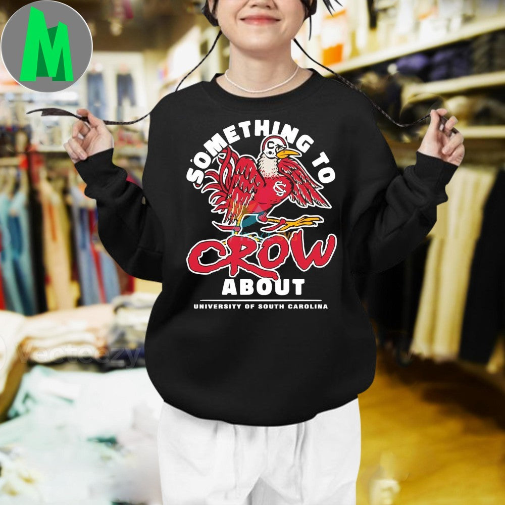 Design Carolina Football Something To Crow About Logo Mascot Shirt