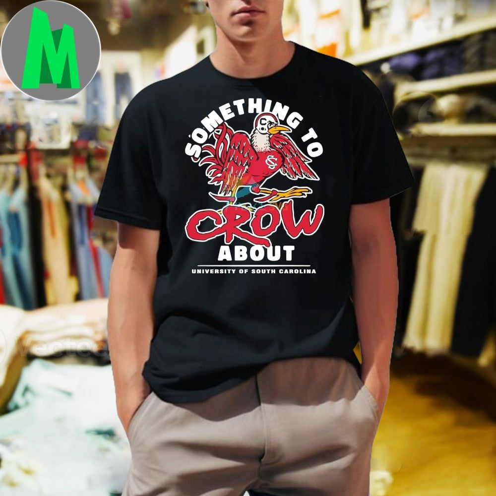 Design Carolina Football Something To Crow About Logo Mascot Shirt