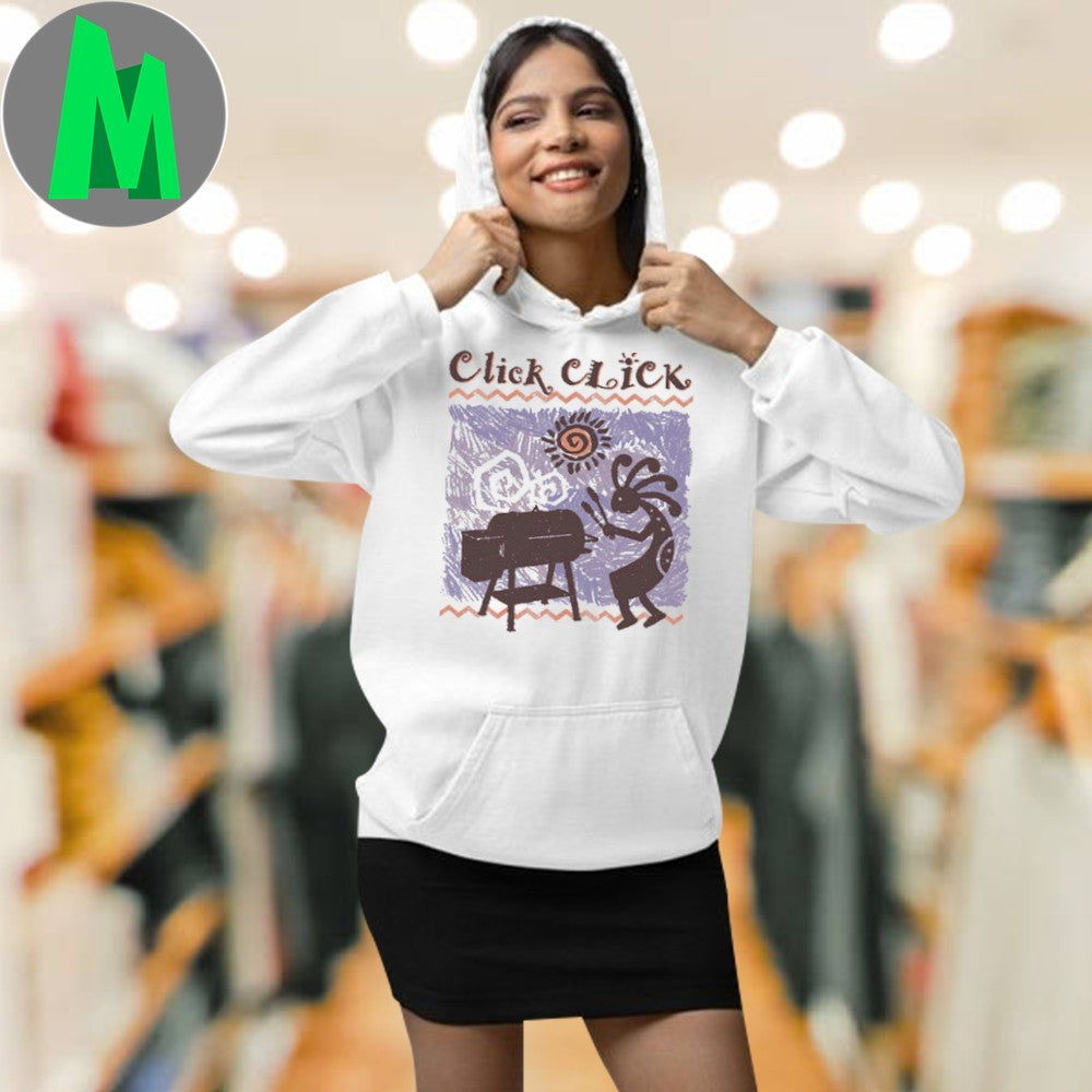 Design Click Click Native American Kokopelli BBQ Shirt