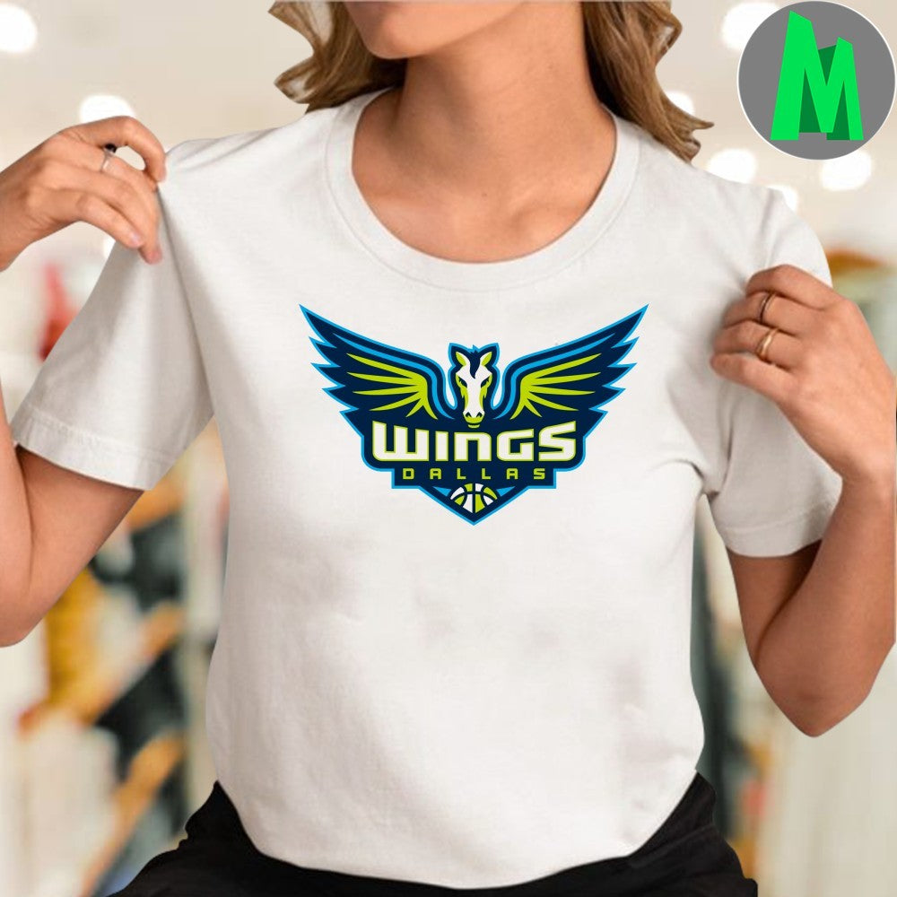 Design Dallas Wings WNBA Team Logo Basketball T-Shirt