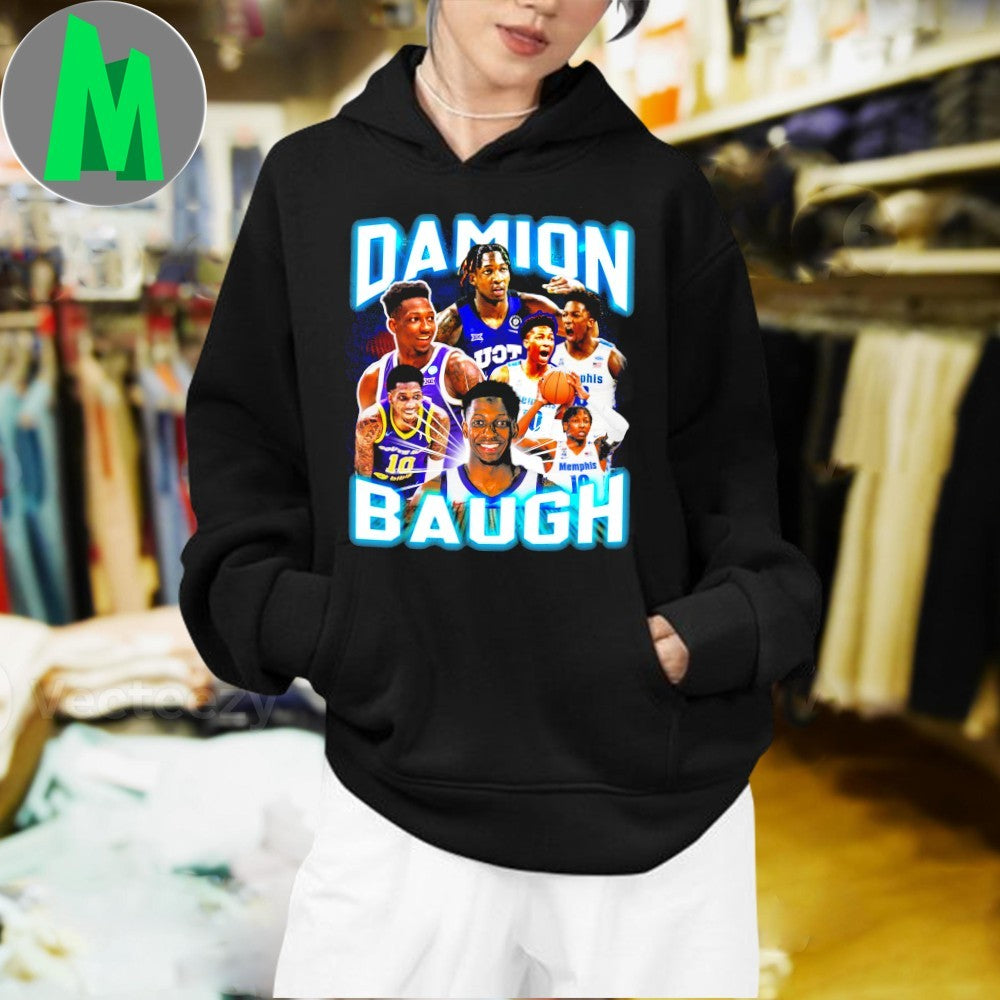 Design Damion Baugh Memphis Basketball Graphic T-Shirt