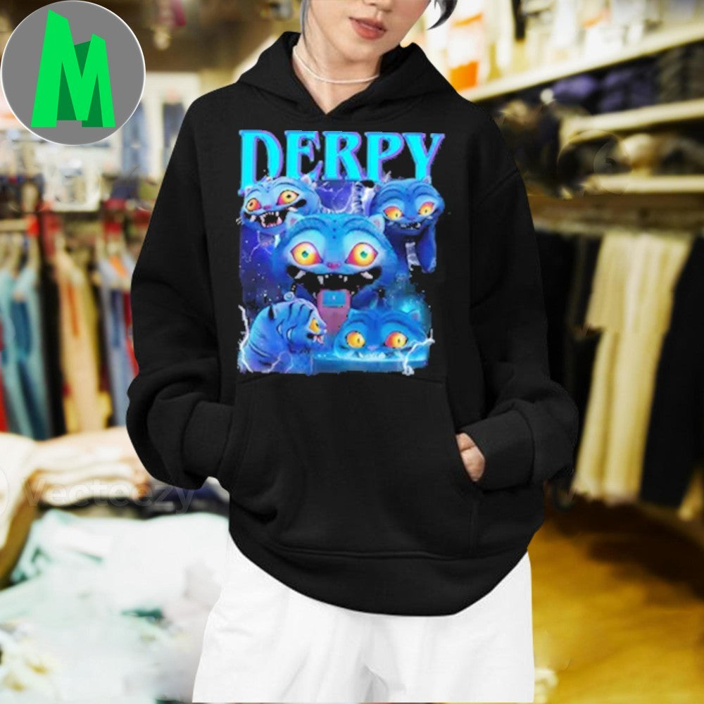 Design Derpy K-Pop Demon Hunter Cats Graphic T-Shirt