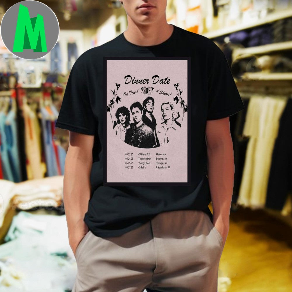Design Dinner Date On Tour 4 Show Poster Shirt