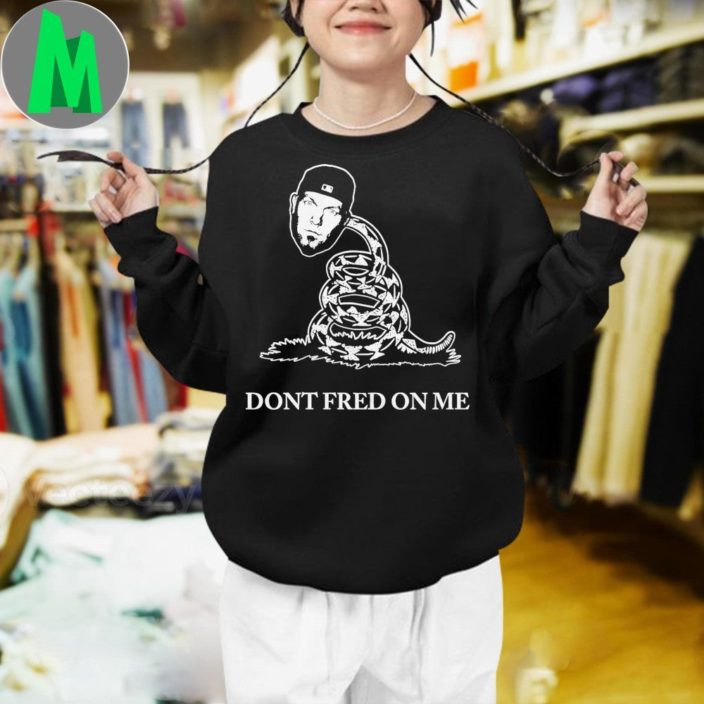 Design Don’t Feed On Me Limp Bizkit Gadsden Flag Parody T-Shirt