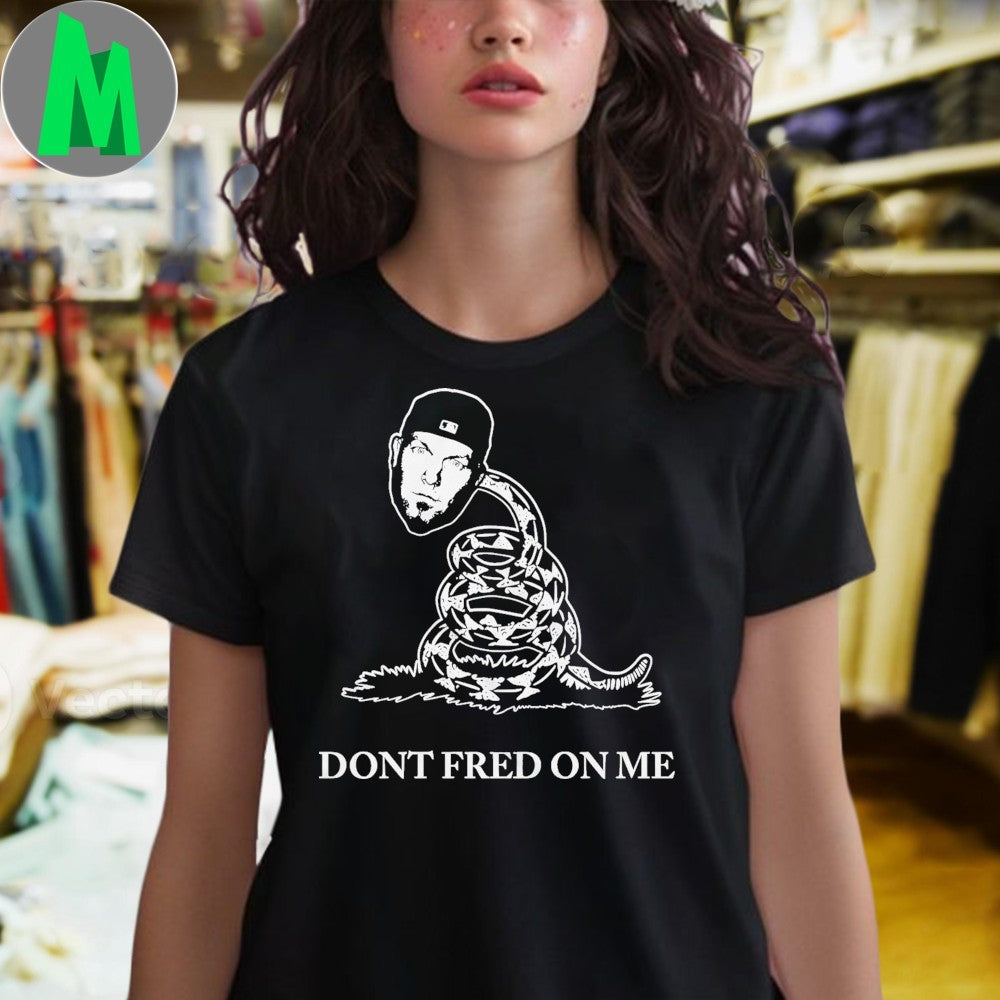 Design Don’t Feed On Me Limp Bizkit Gadsden Flag Parody T-Shirt