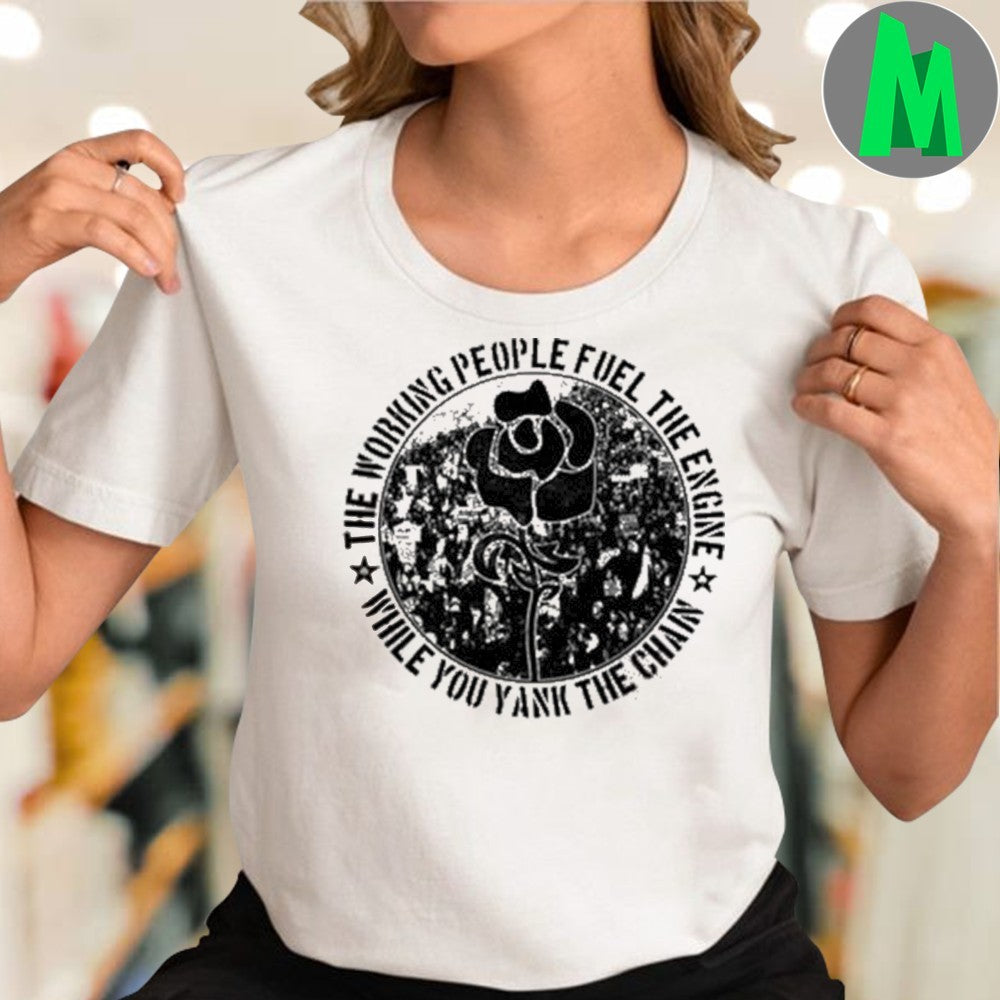Design Dropkick Murphys Punk Rock For The People Working Class Yank The Chain Band Merch Shirt