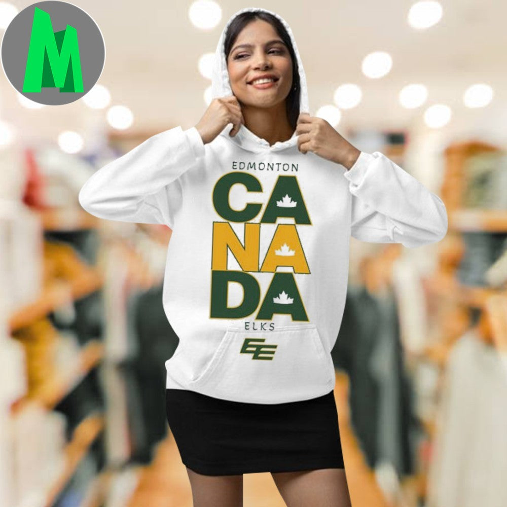 Design Edmonton Elks Bulletin Mens Canada Shirt
