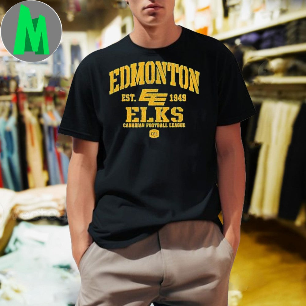 Design Edmonton Elks Bulletin Mens Gridiron Shirt