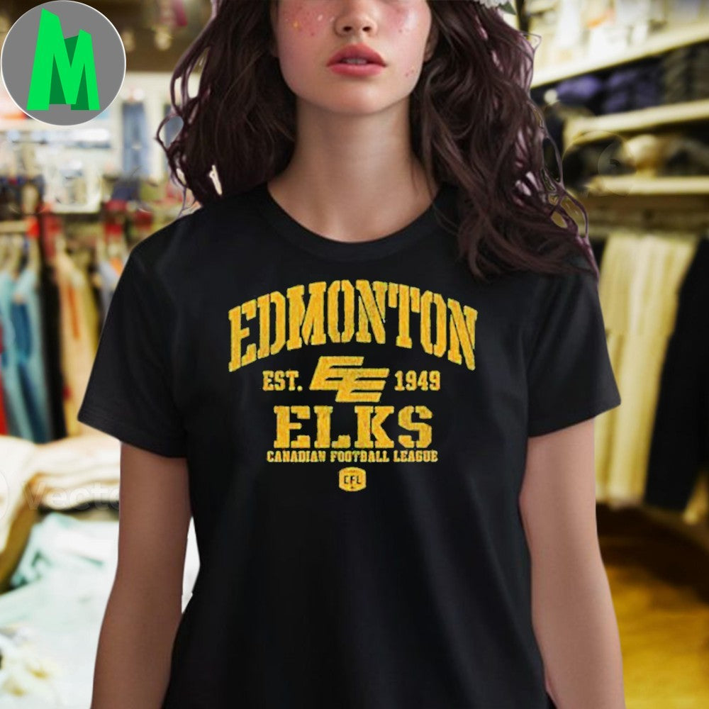 Design Edmonton Elks Bulletin Mens Gridiron Shirt