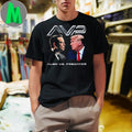 Design Elon Musk vs Donald Trump Alien vs Predator Parody Political Fan T-Shirt