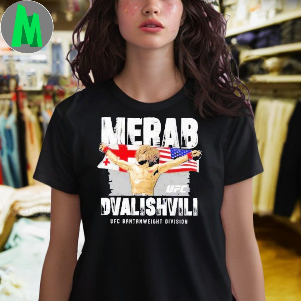 Design Fighter Pride Blends In Merab Dvalishvili Merch Shirt