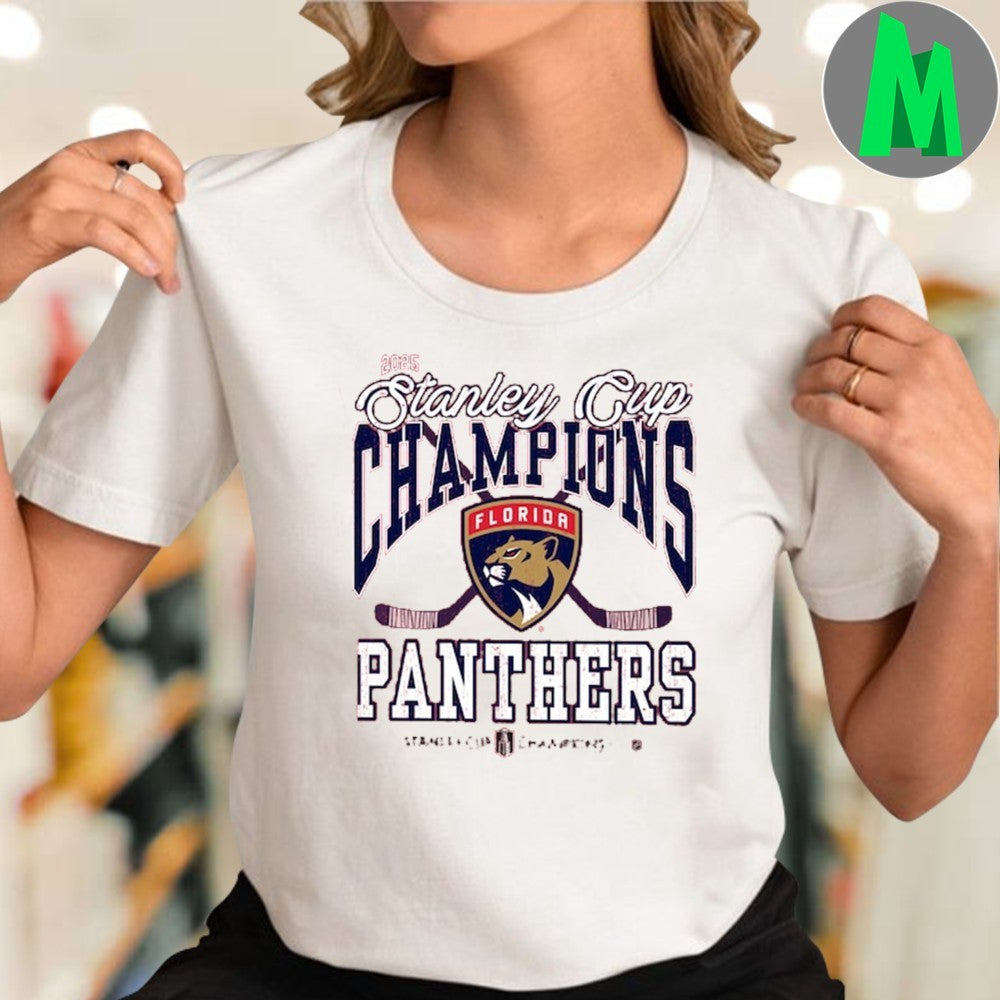 Design Florida Panthers Red 2025 Stanley Cup Champions Shirt