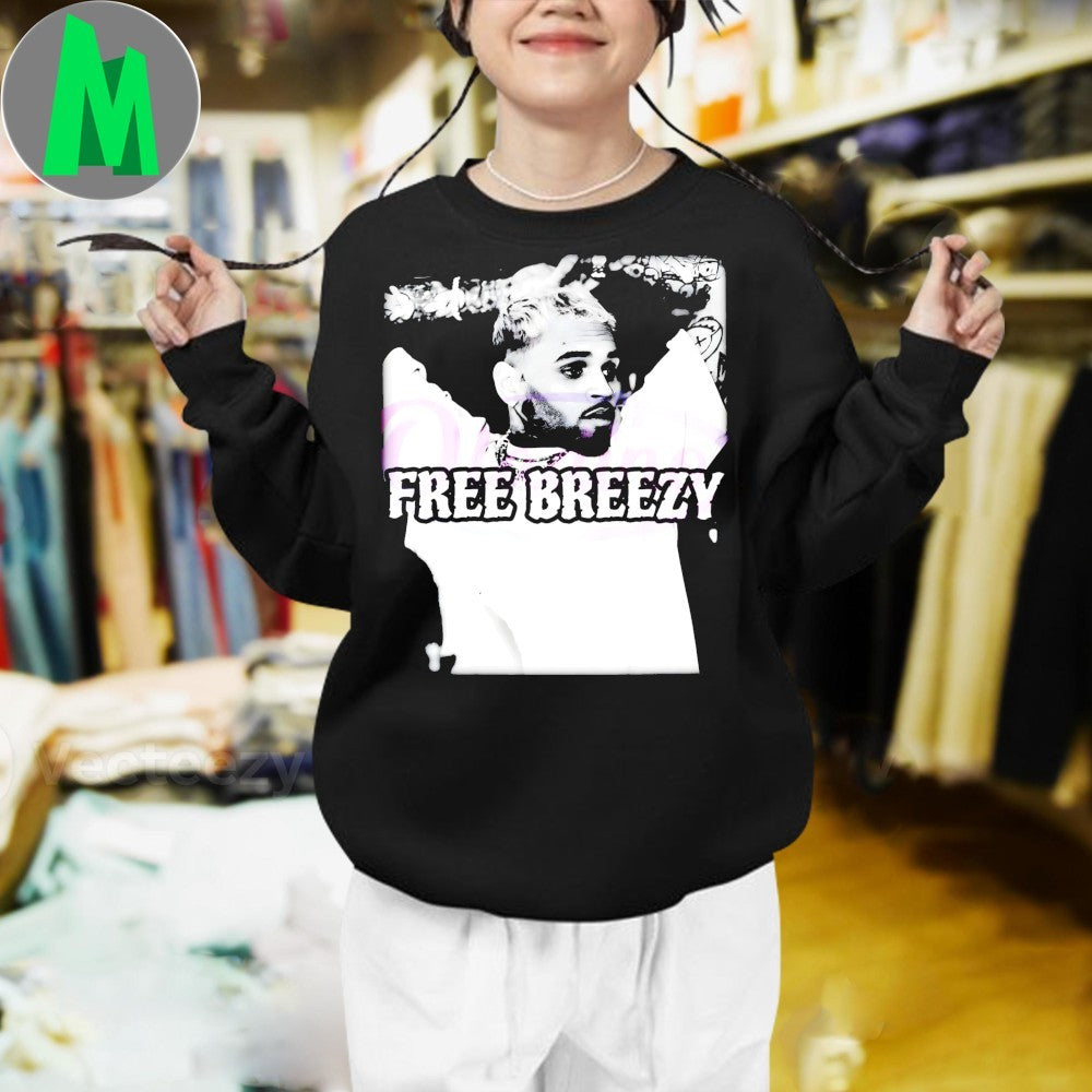 Design Free Breezy Chris Brown Street Style Hip Hop Shirt