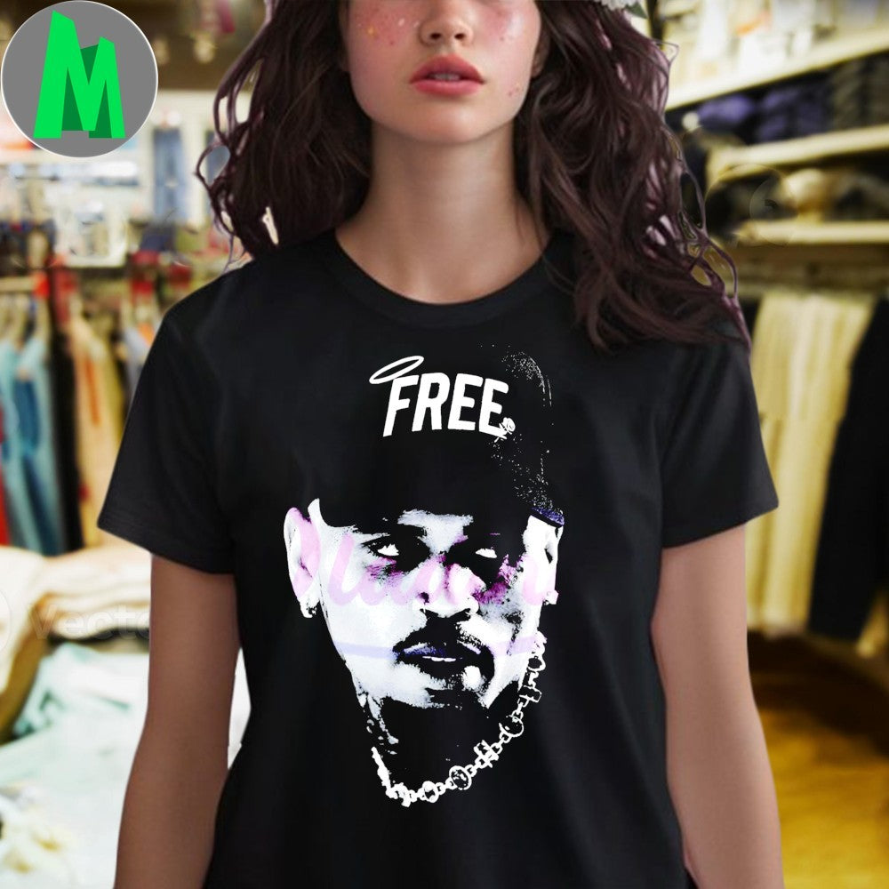 Design Free Chris Brown Bold Statement Streetwear Fan Art Graphic Shirt