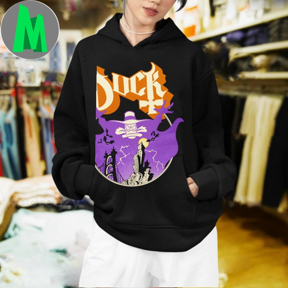 Design Ghost Duck Darkwing Duck Style Graphic T-Shirt
