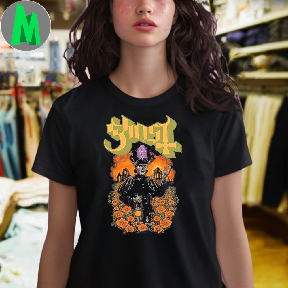 Design Ghost Merch Store Ghost Band Rock Peacefield Hot Shirt