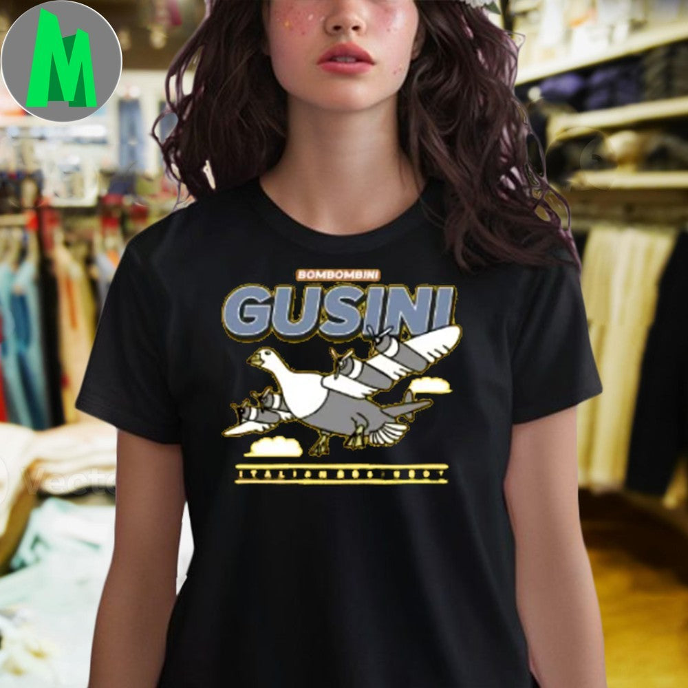 Design Goose Airplane Bombombini Gusini Italian Brainrot Shirt