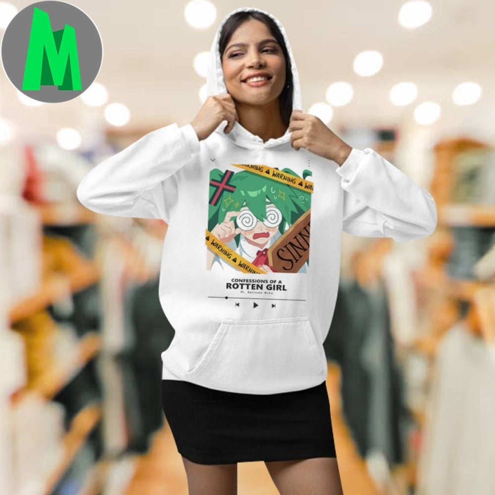 Design Grimruu Triple Baka Hatsune Miku Vocaloid Anime Confessions of a Rotten Girl New Shirt
