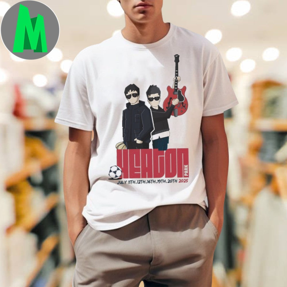 Design Heaton Park Concert Tour 2025 Graphic T-Shirt