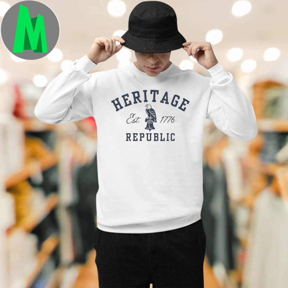 Design Heritage Republic Since 1776 Shirt