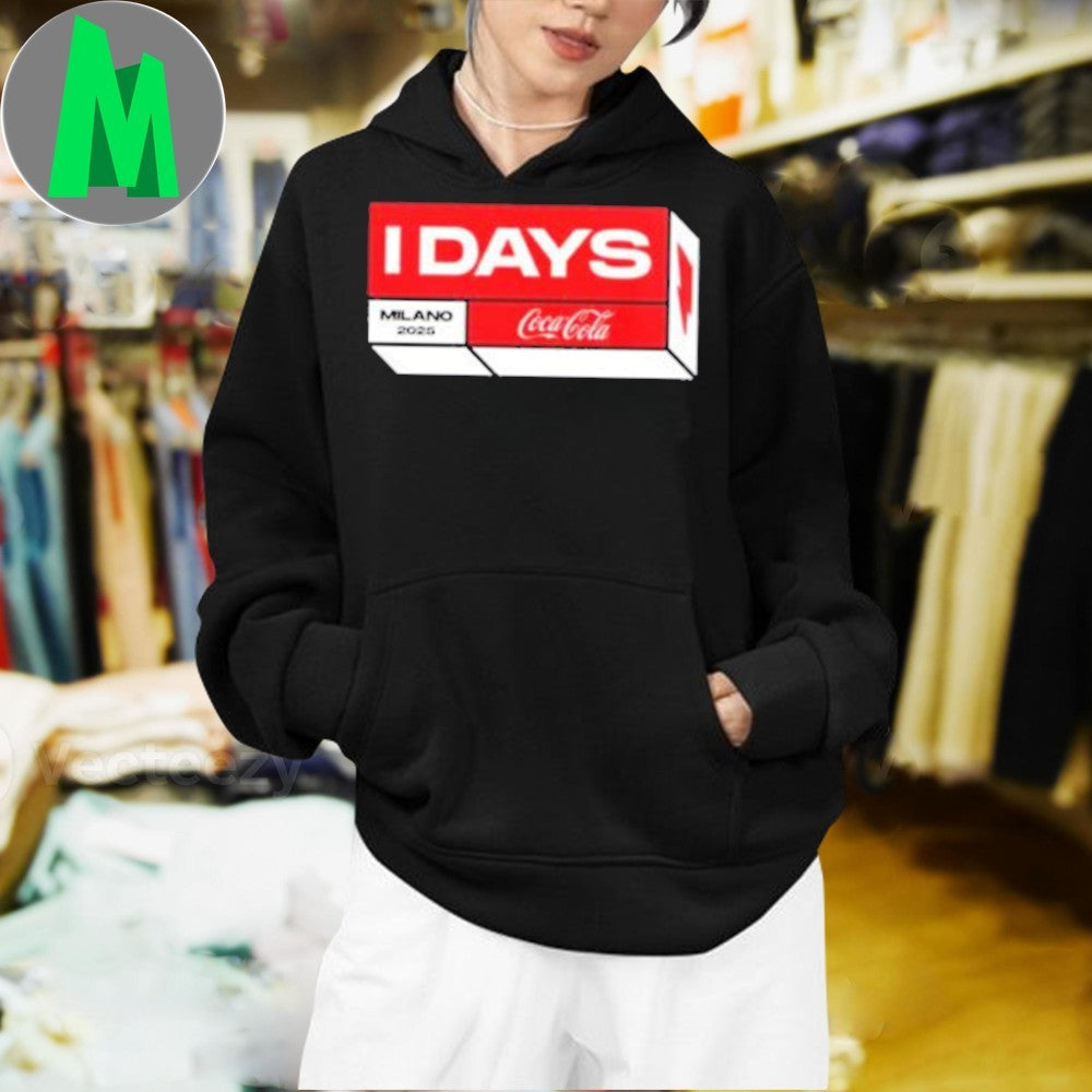 Design I-Days Festival Milano 2025 Cocacola Italy Merch From June 2-August 27 2025 Shirt