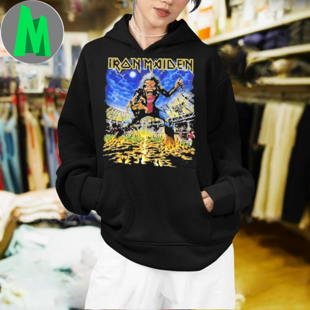 Design Iron Maiden London England Merch Tee At London Stadium On June 28 Run For Your Lives Tour 2025 Shirt