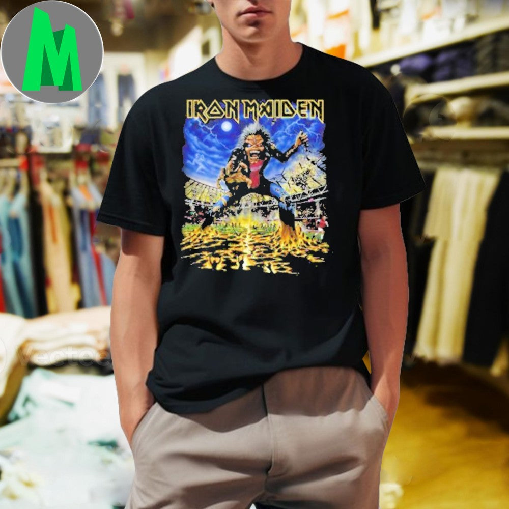 Design Iron Maiden London England Merch Tee At London Stadium On June 28 Run For Your Lives Tour 2025 Shirt