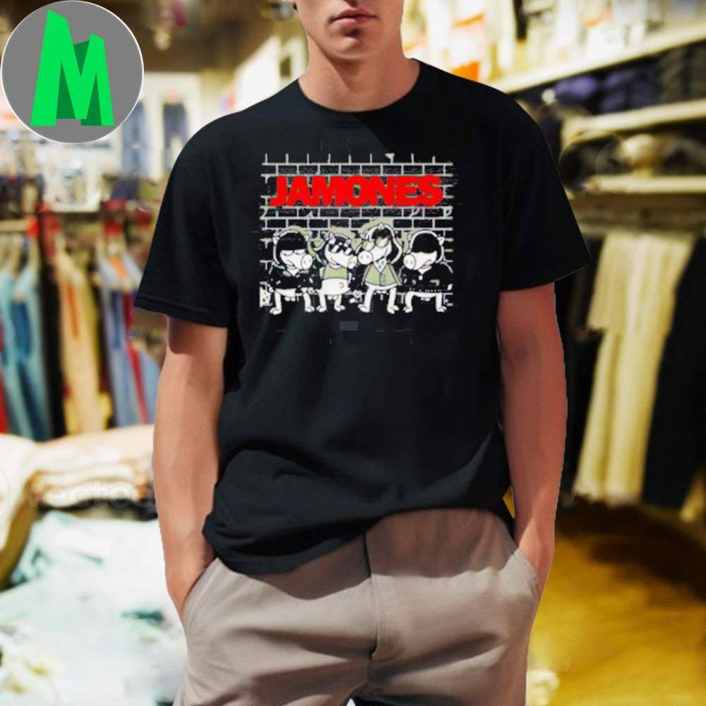 Design Jamones Pork meme shirt