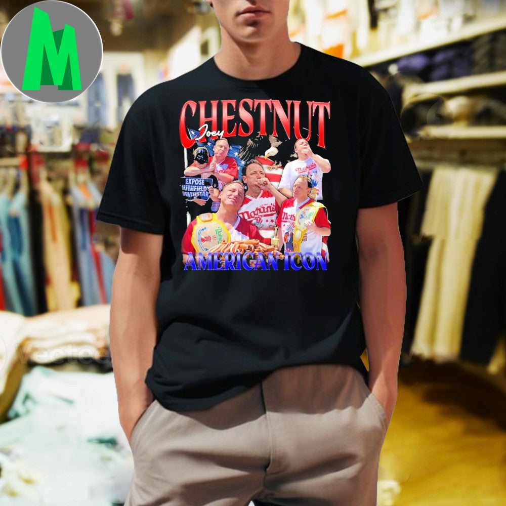 Design Joey Chestnut America Icon Shirt