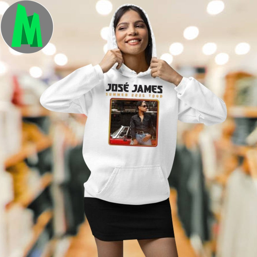 Design Jose James Summer 2025 Tour T-shirt