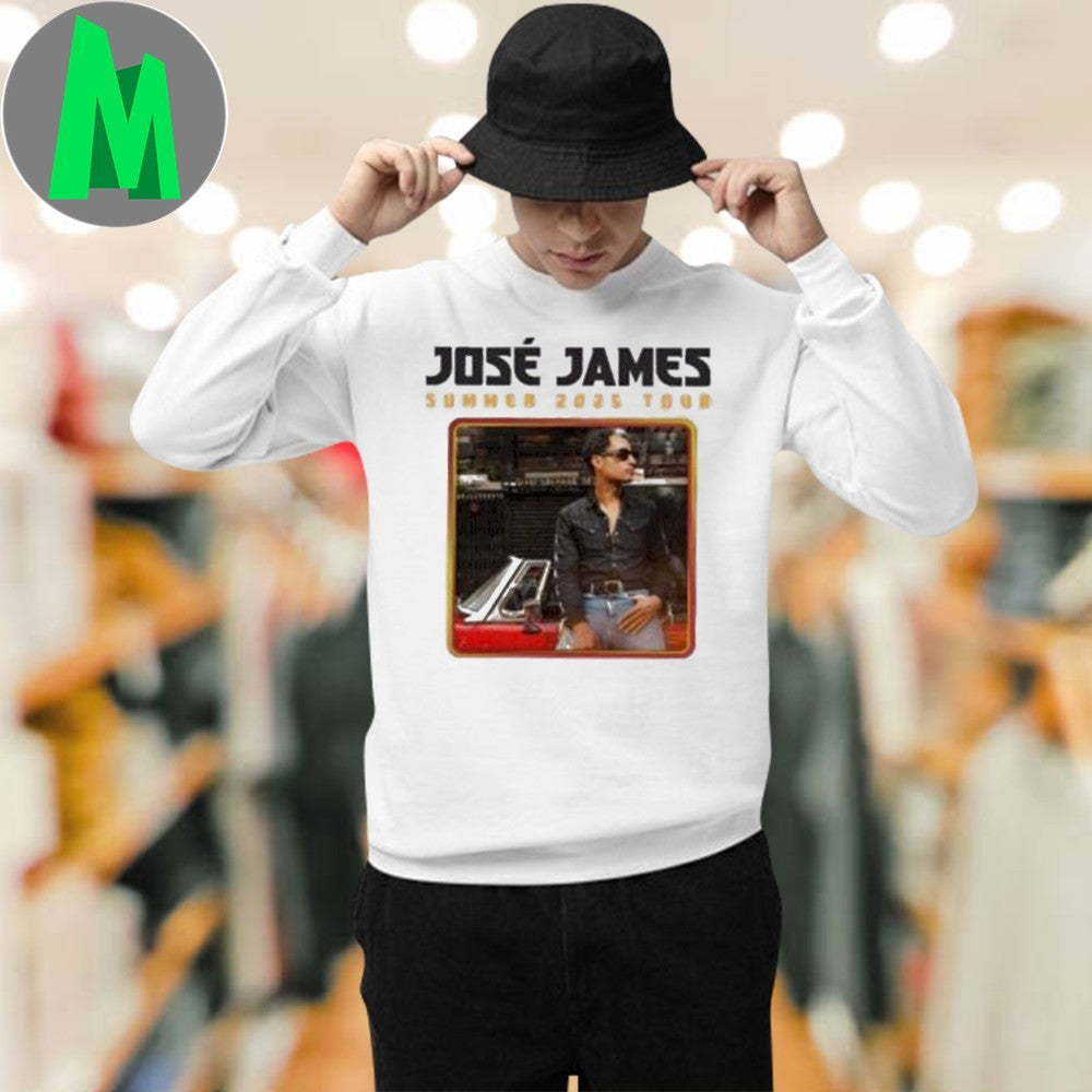 Design Jose James Summer 2025 Tour T-shirt