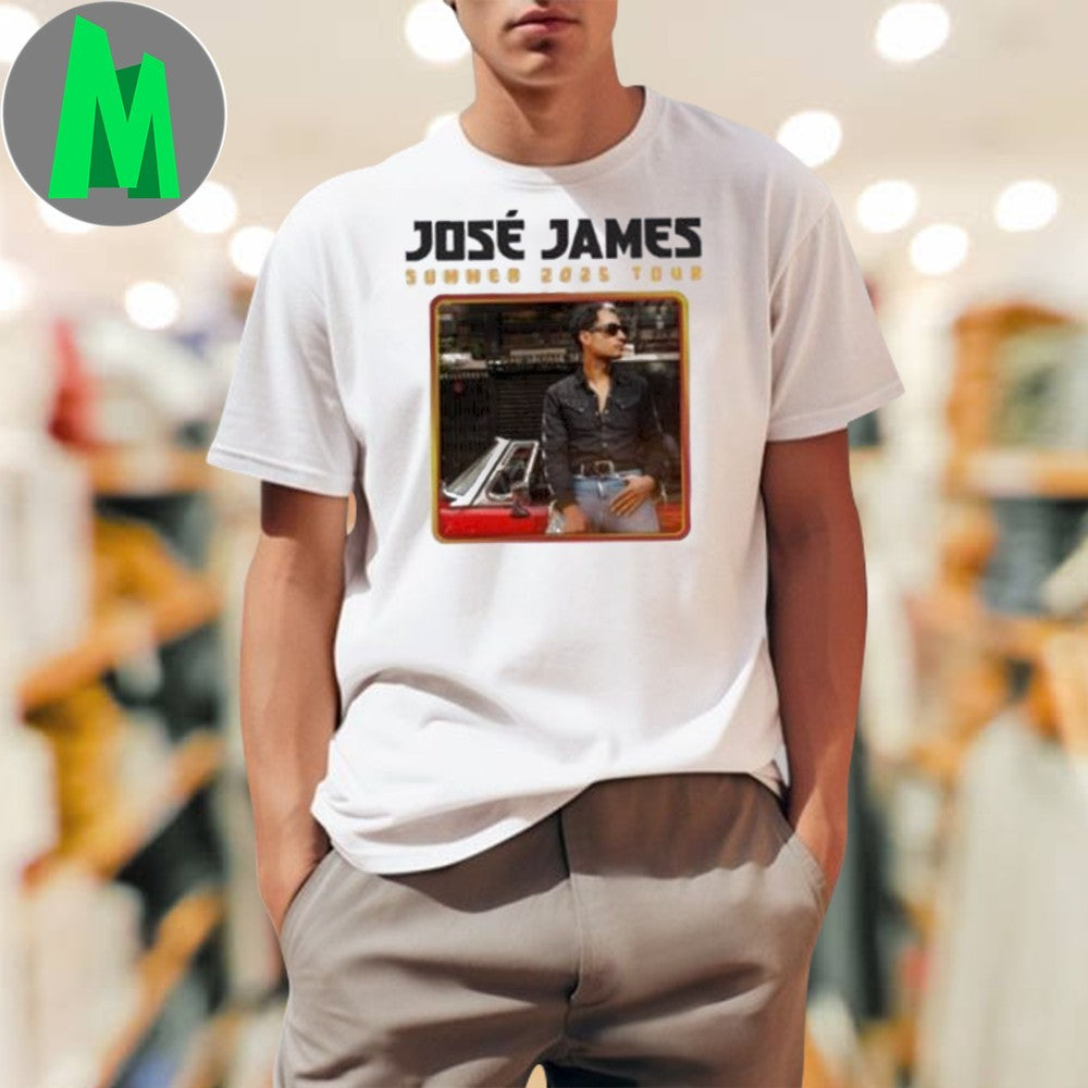 Design Jose James Summer 2025 Tour T-shirt