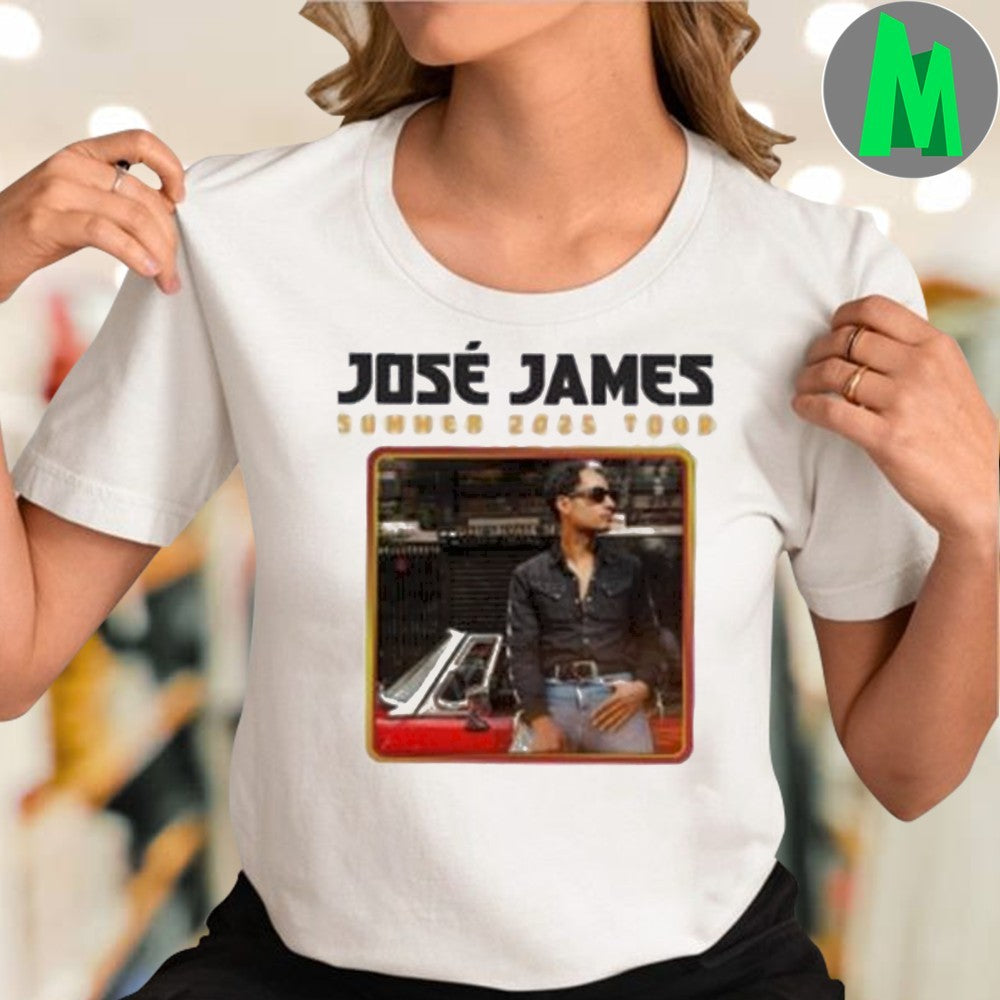 Design Jose James Summer 2025 Tour T-shirt