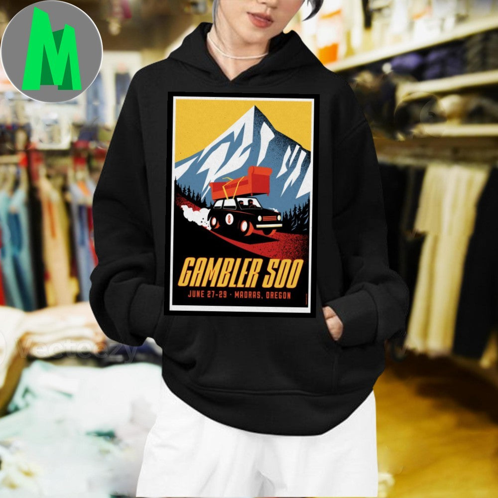 Design June 27-29 2025 Gambler 500 Event in Madras, OR Poster Shirt