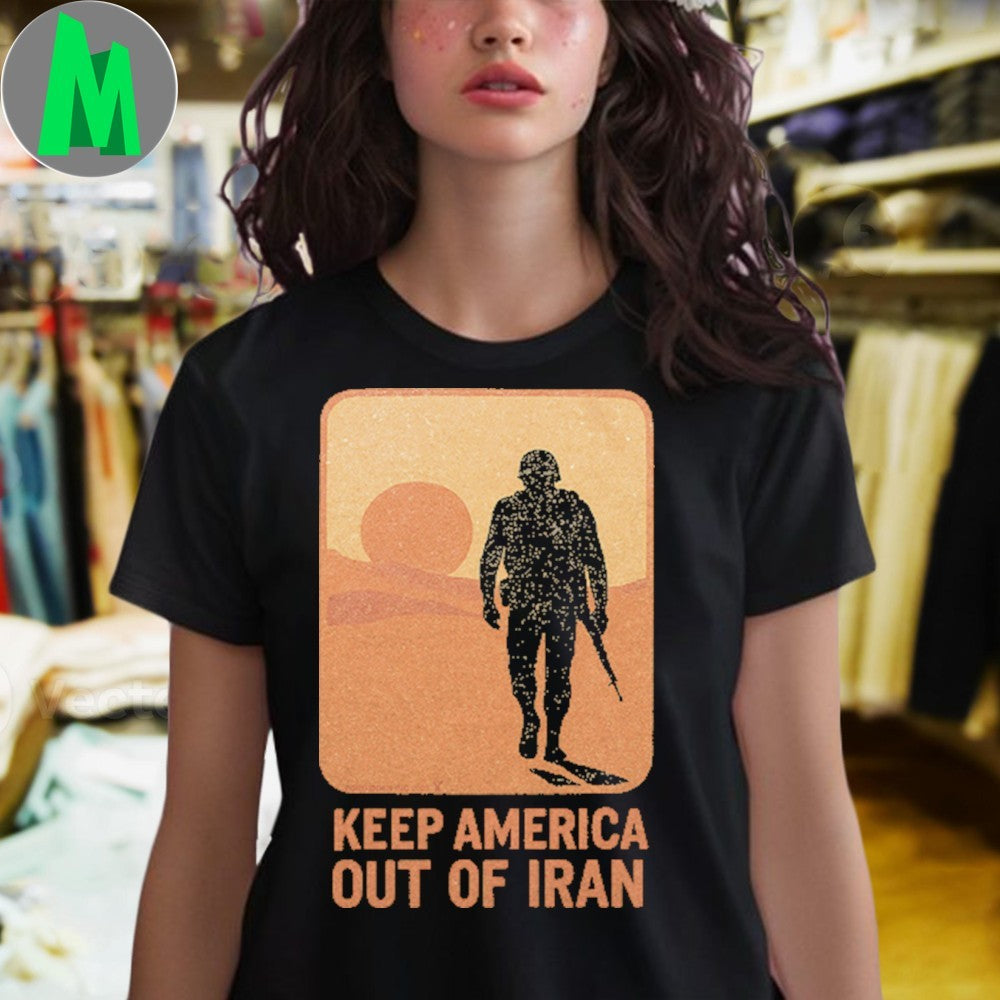 Design Keep America Out Of Iran Shirt