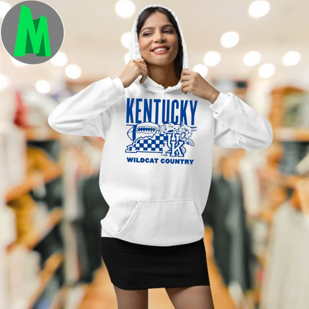 Design Kentucky Wildcat Country College Football Logo Mascot Shirt