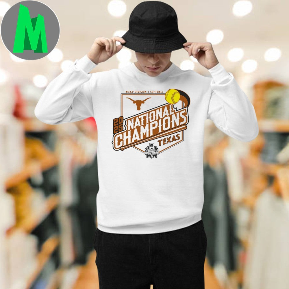 Design Ladies Texas Longhorns Women’s Softball 2025 National Champions Shirt