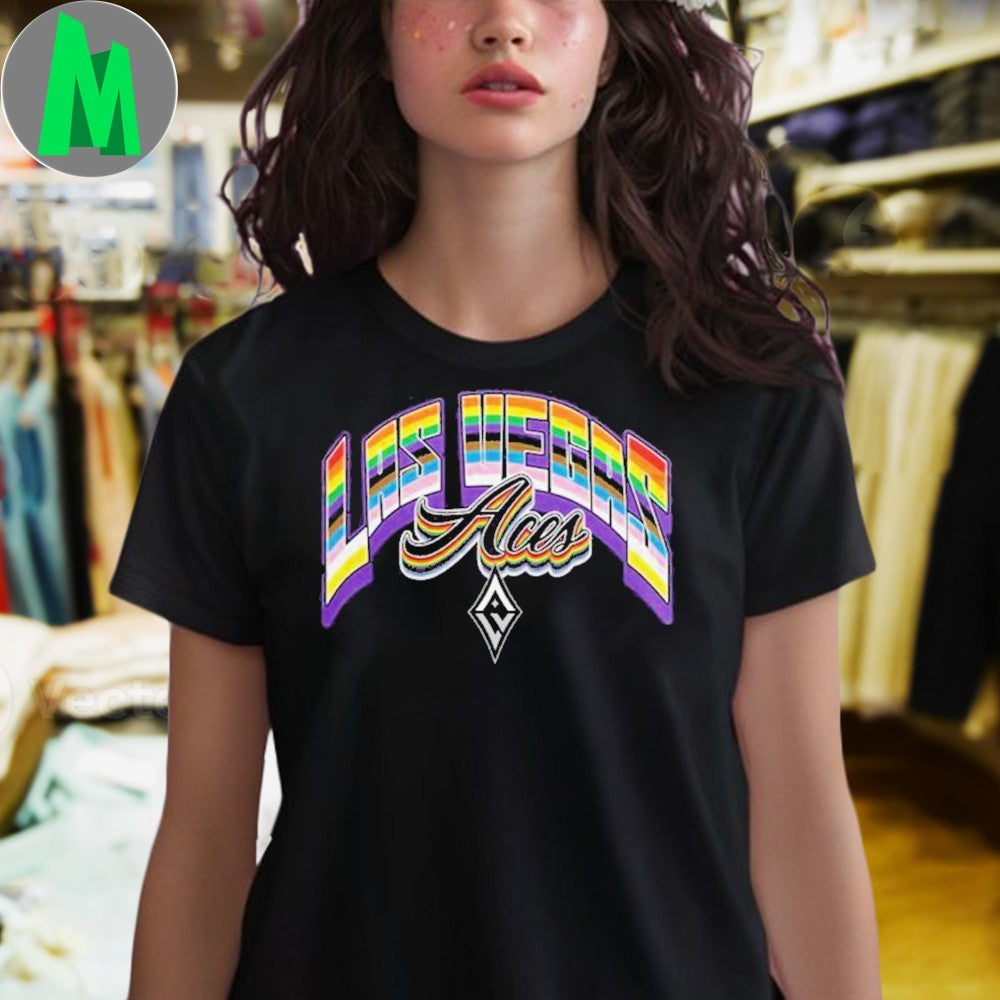 Design Las Vegas Aces 2025 Pride Night Shirt