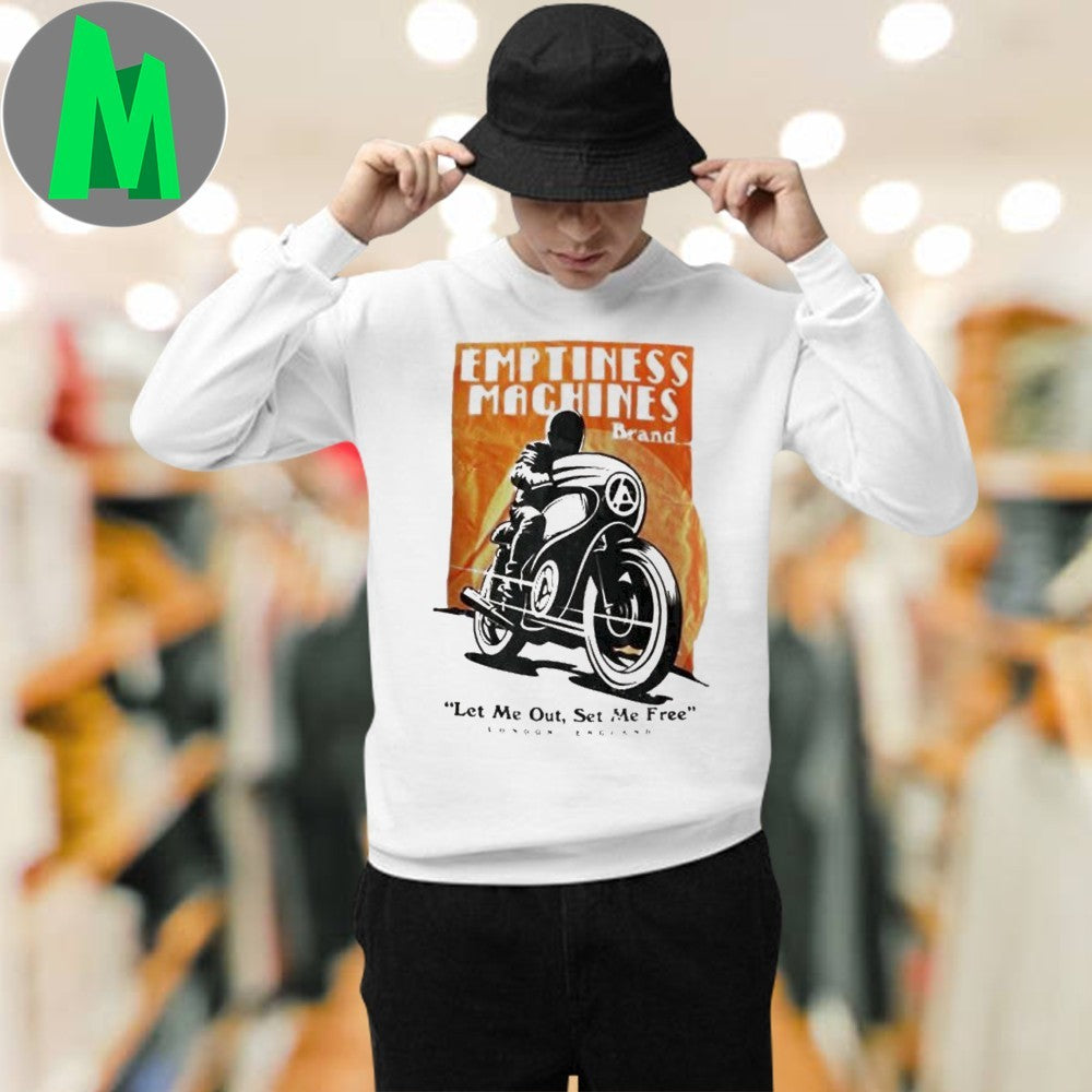 Design Linkin Park Emptiness Machines Custom Cycles London England Pop Up 2025 From Zero World Shirt