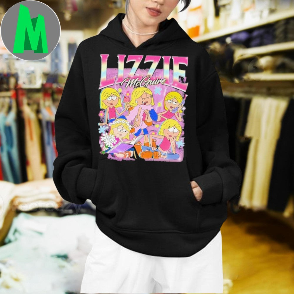 Design Lizzie McGuire Retro Y2K Cartoon T-Shirt