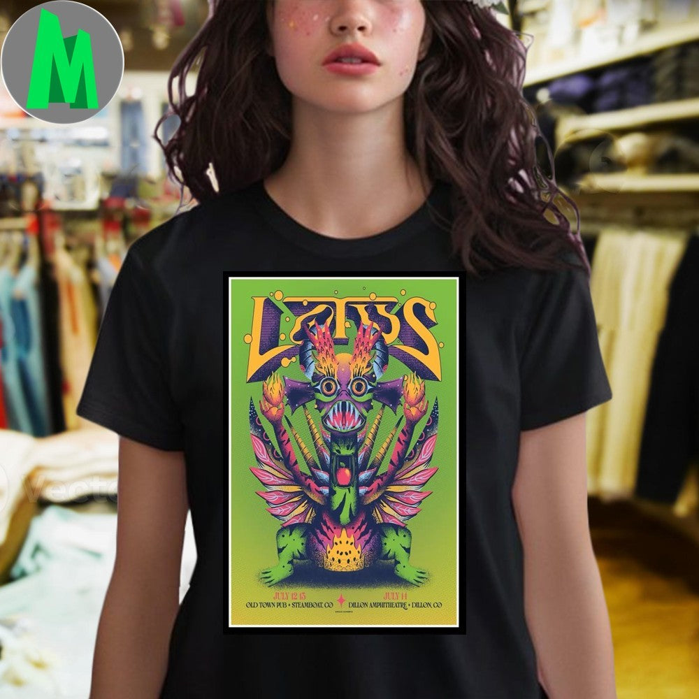Design Lotus July 12-14 2025 Steamboat And Dillon CO Poster Shirt