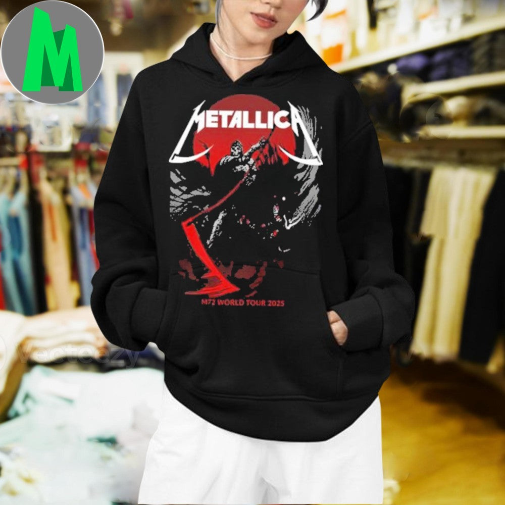 Design Metallica M72 Denver 2025 Pop-Up Shop Merch Tee Denver Colorado In Empower Field at Mile High On June 27 And 29 2025 Shirt