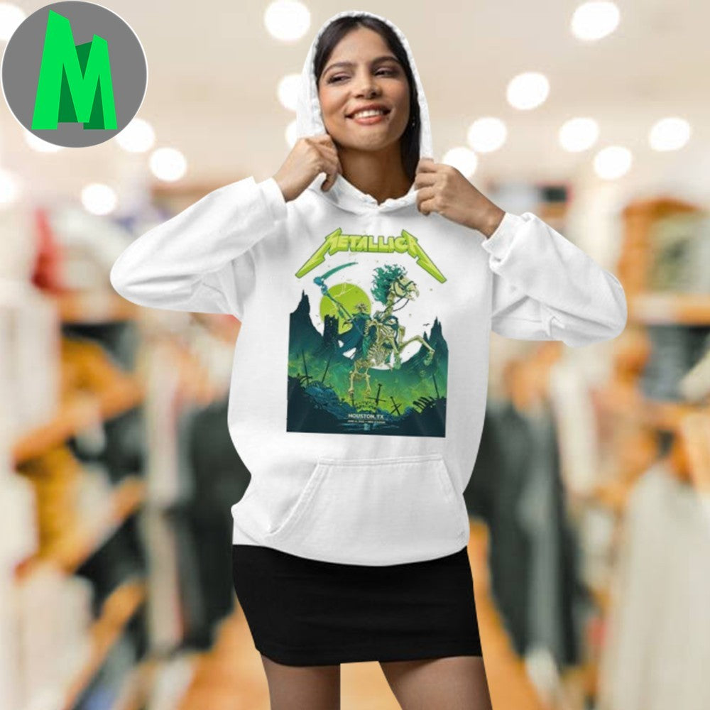 Design Metallica M72 World Tour Houston ’25 Shirt
