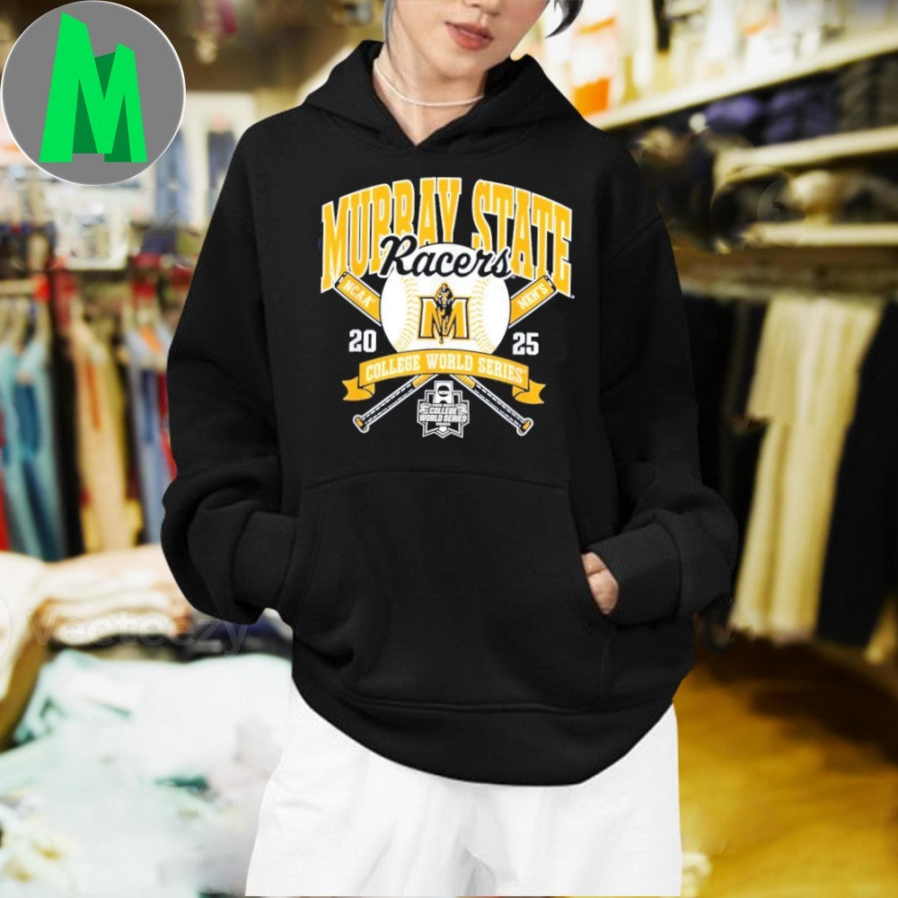 Design Murray State Racers NCAA Men’s College World Series 2025 Baseball Graphic T-Shirt