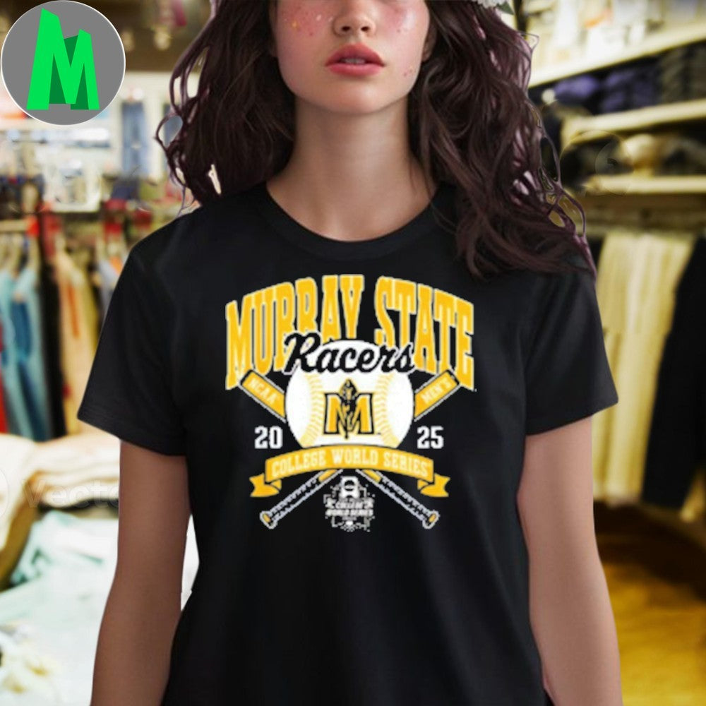 Design Murray State Racers NCAA Men’s College World Series 2025 Graphic T-Shirt