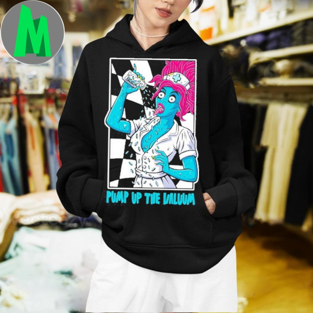 Design NOFX Pump Up The Valuum Zombie Nurse Shirt
