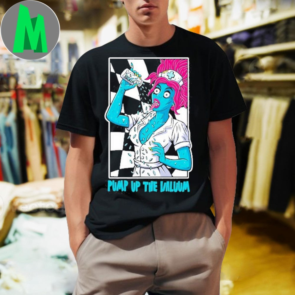 Design NOFX Pump Up The Valuum Zombie Nurse Shirt